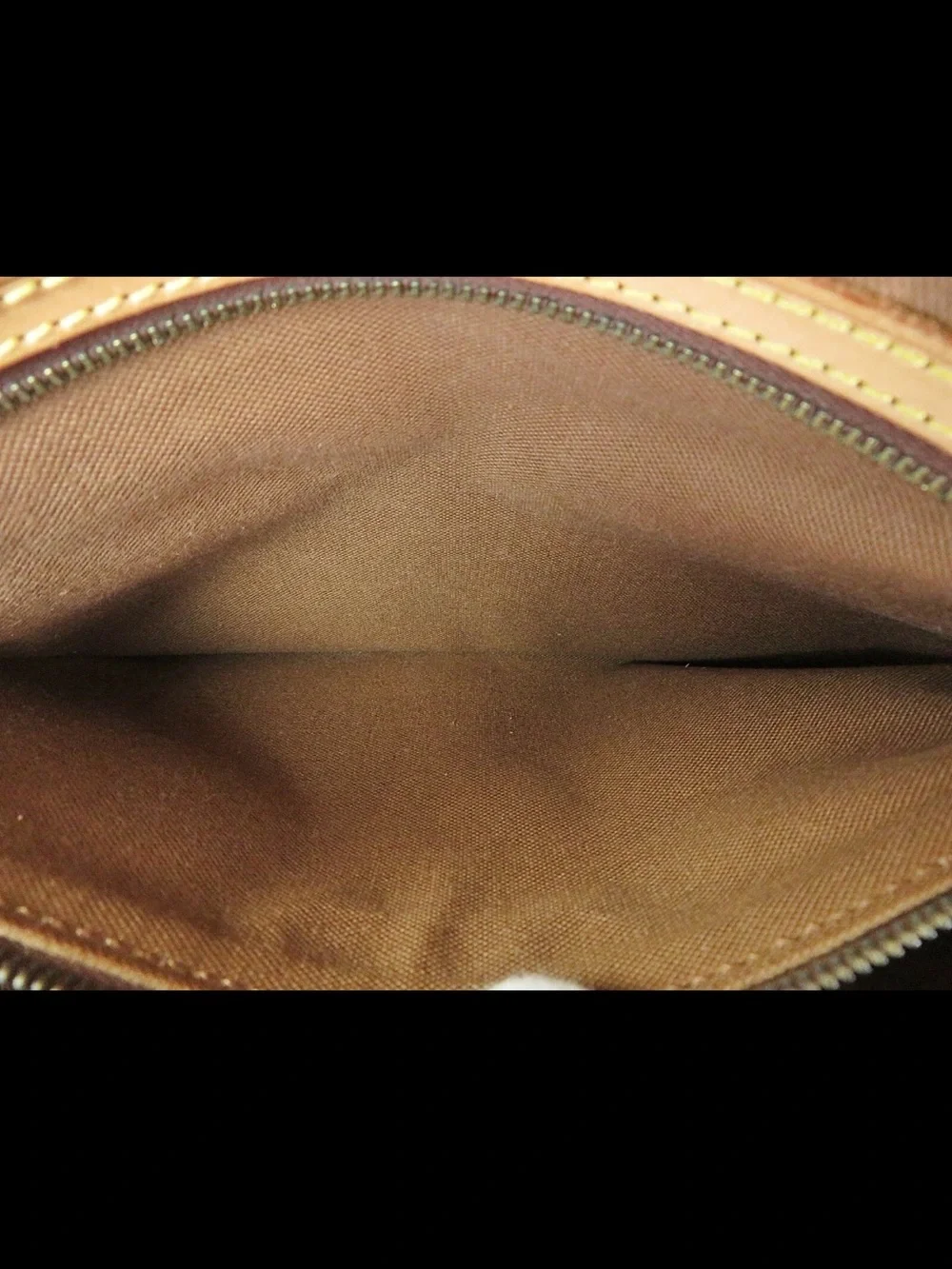 Louis Vuitton Monogram Canvas Messenger Bag in Brown and Tan